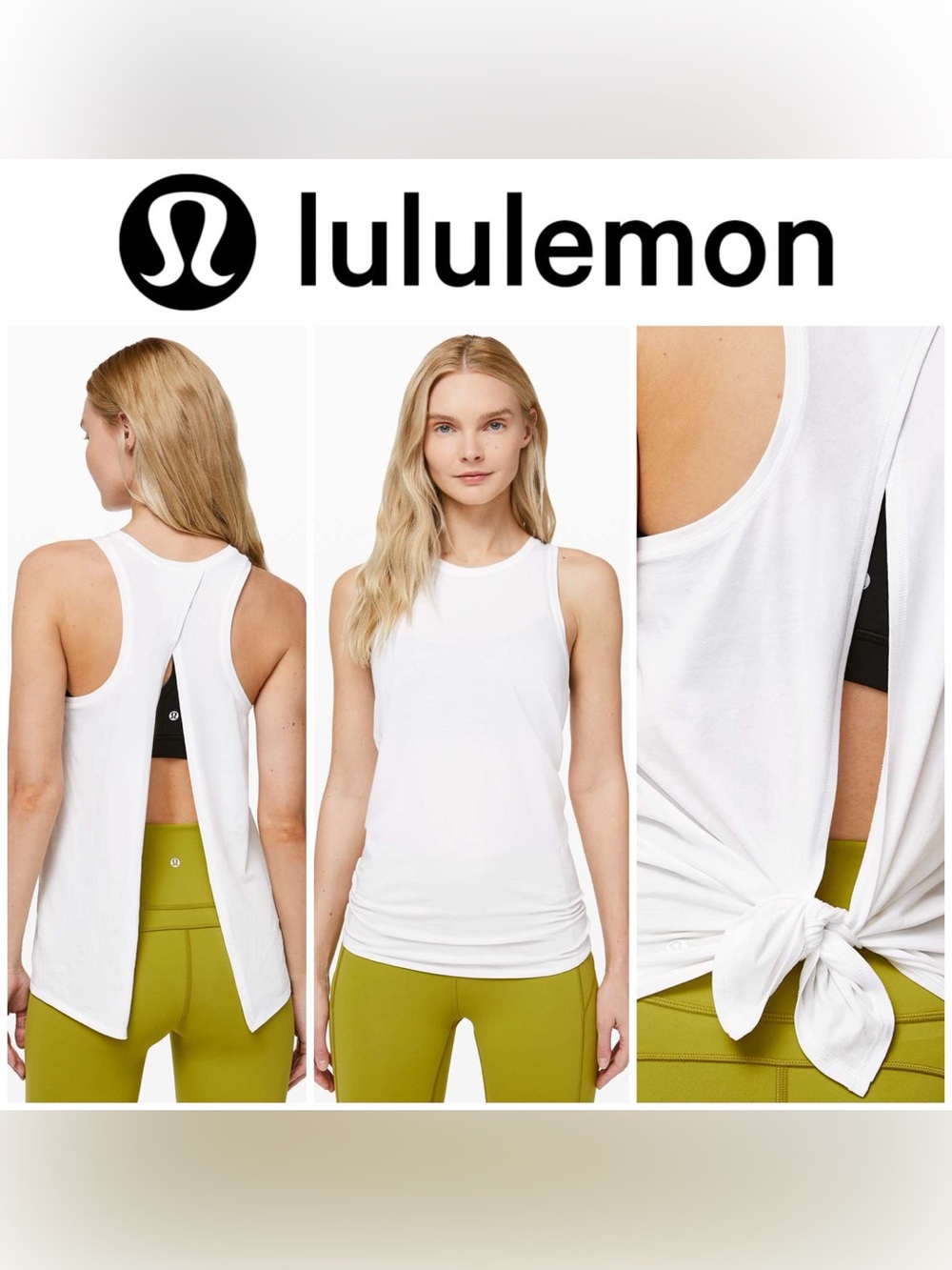 Lululemon All Tied Up Tank